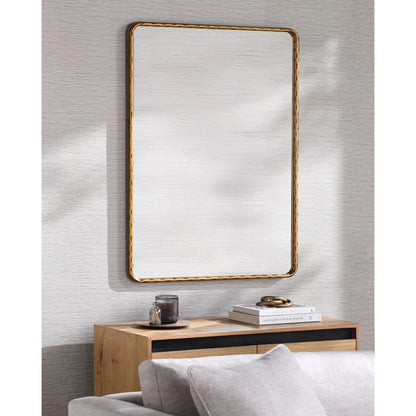 Georgine Accent Mirror by Surya. Made from iron in a transitional style.