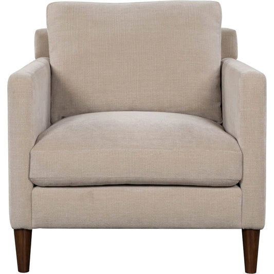 Gemma Club Chair by LH Imports in walnut. Made from unique in a unique style.
