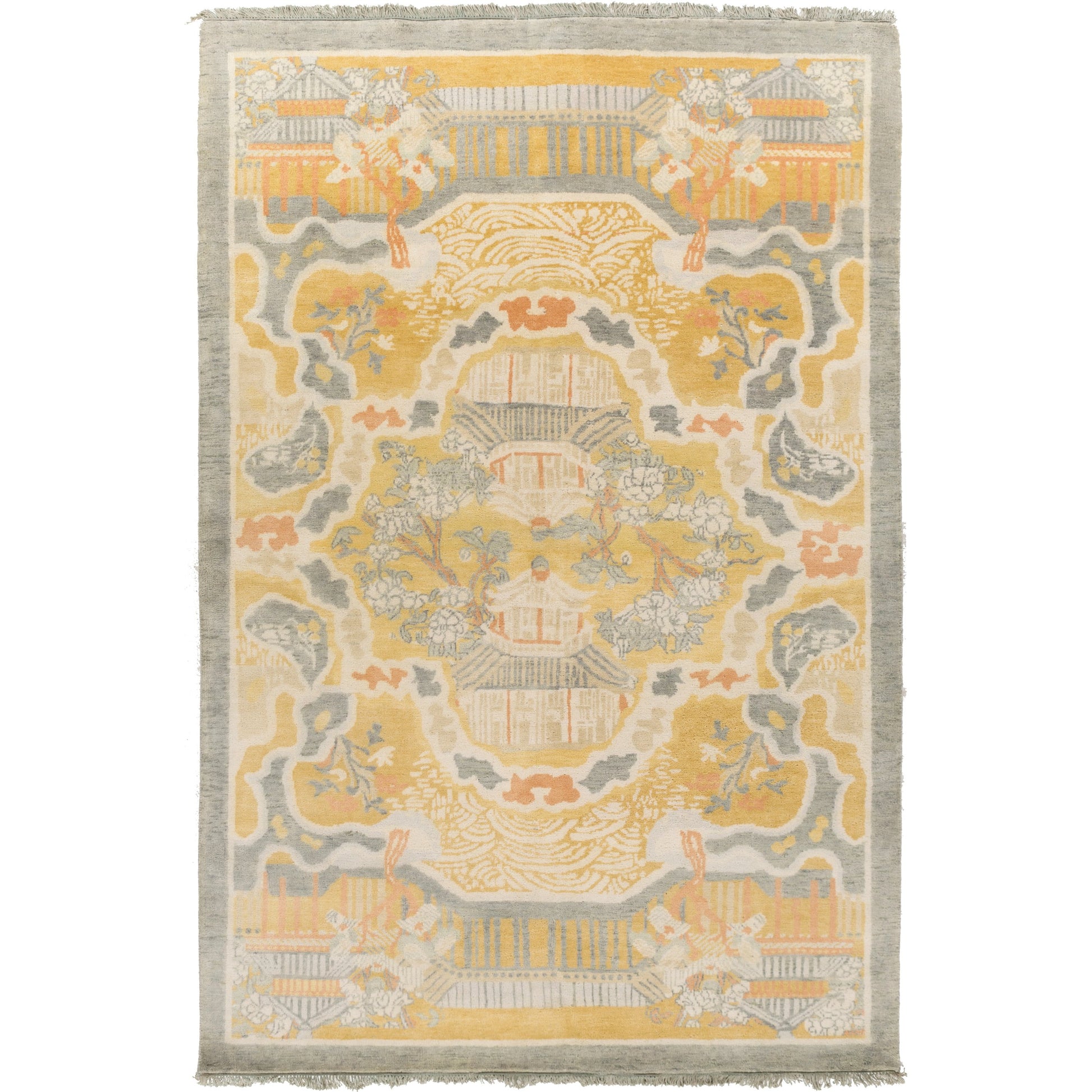 Geisha Rug - 12930 by Surya. Made from wool in a unique style.