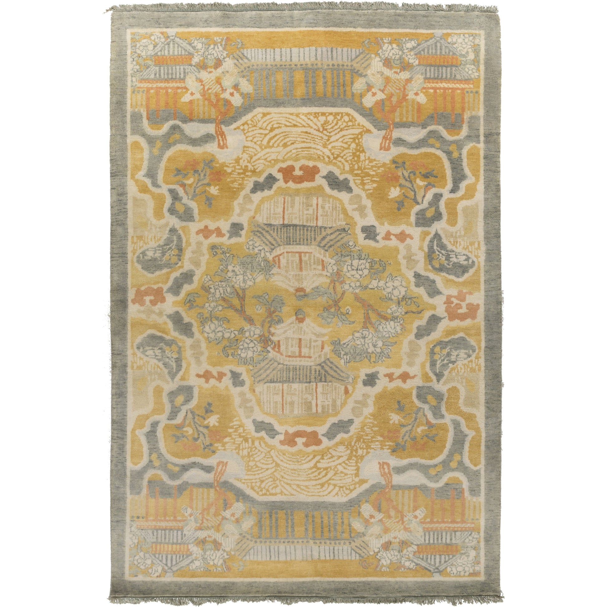 Geisha Rug - 12930 by Surya. Made from wool in a unique style.