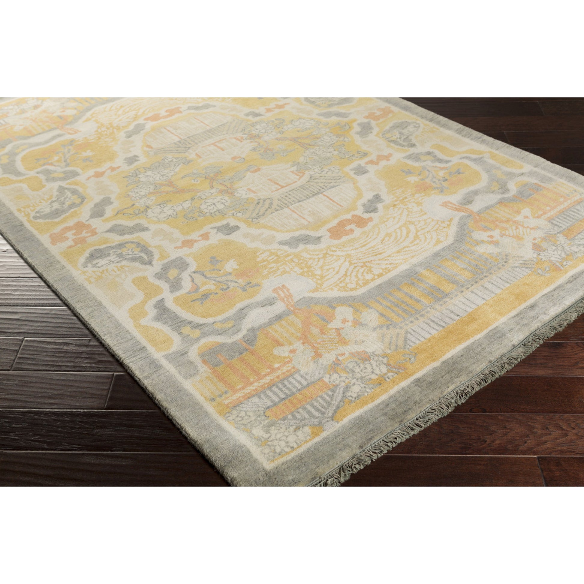 Geisha Rug - 12930 by Surya. Made from wool in a unique style.