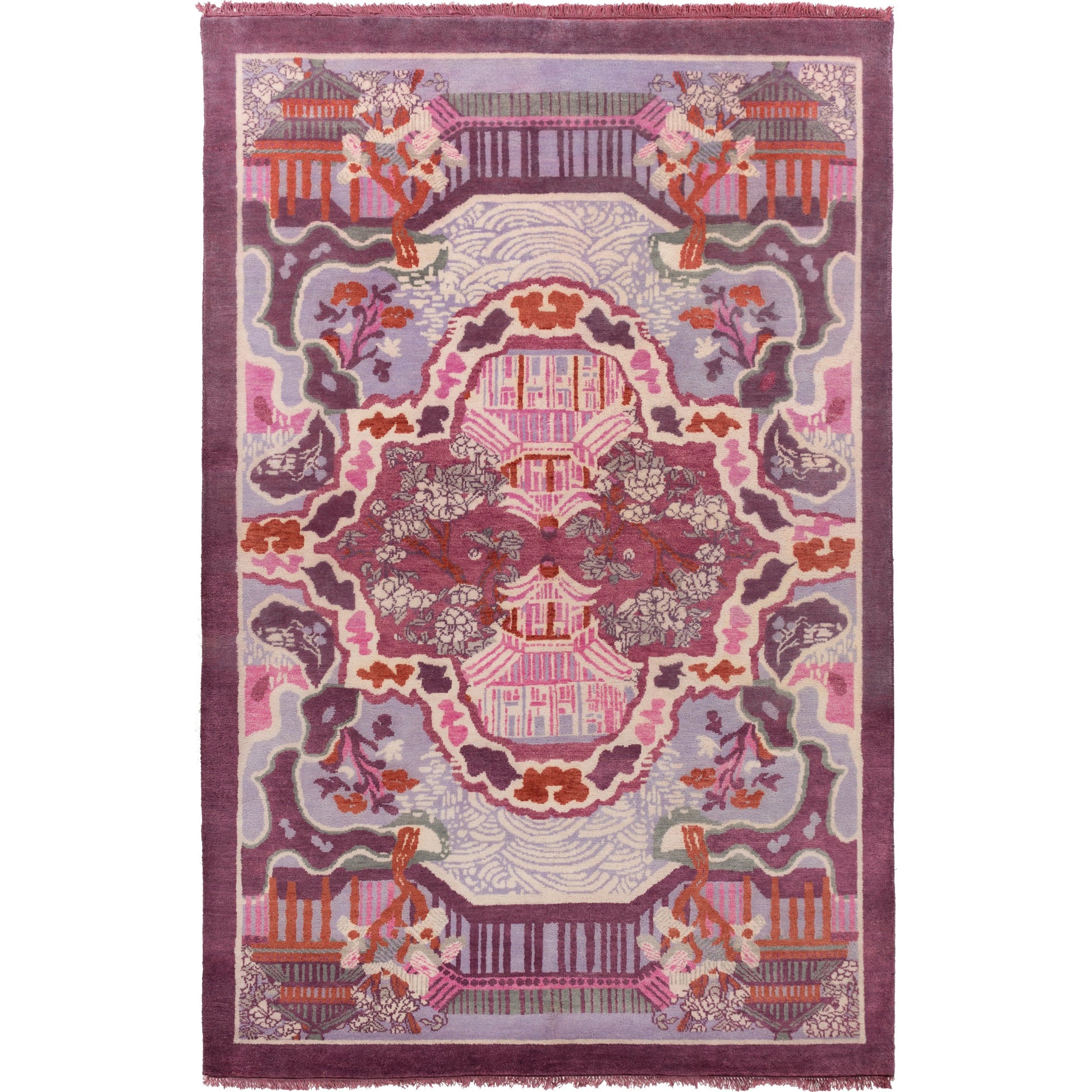 Geisha Rug - 12930 by Surya. Made from wool in a unique style.