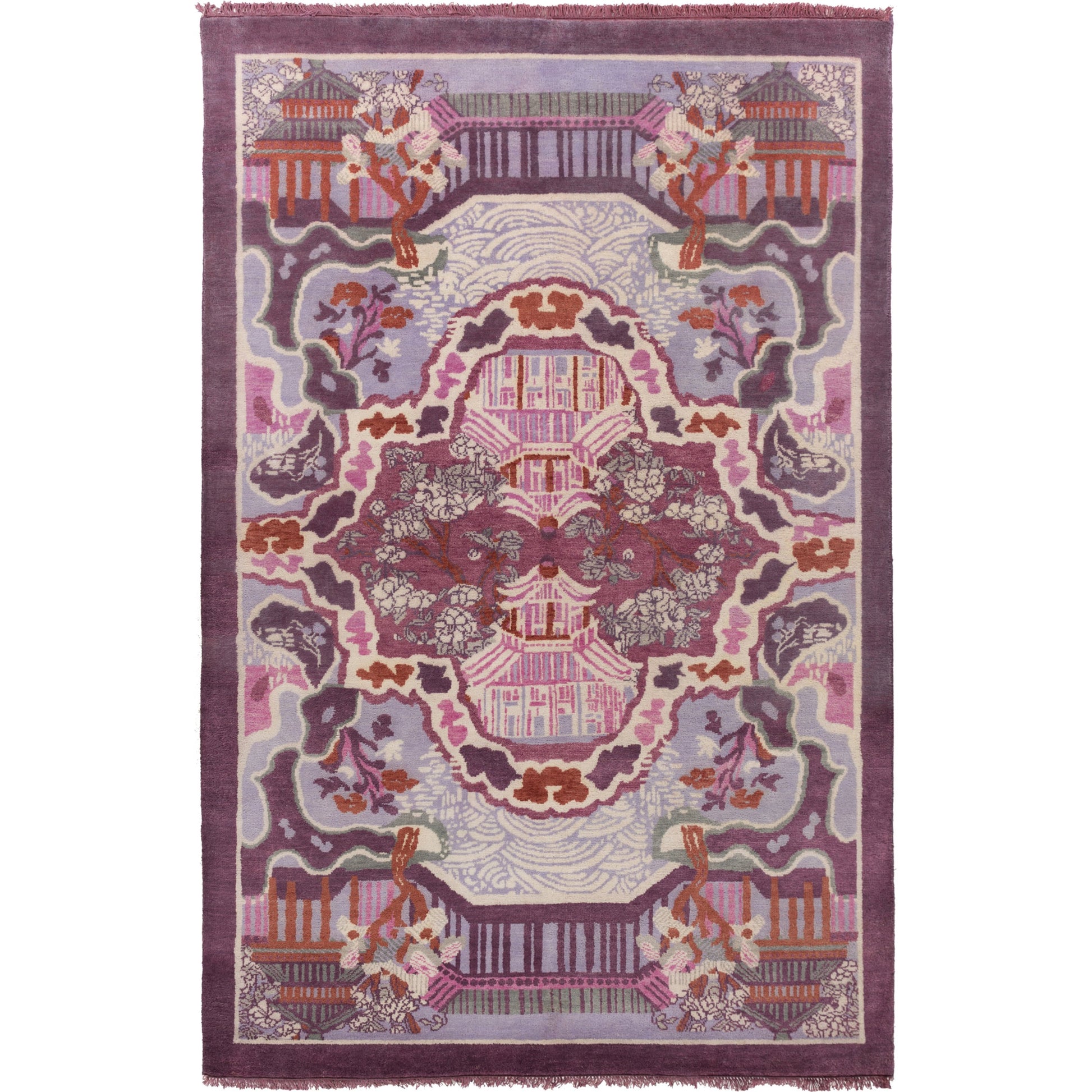Geisha Rug - 12930 by Surya. Made from wool in a unique style.