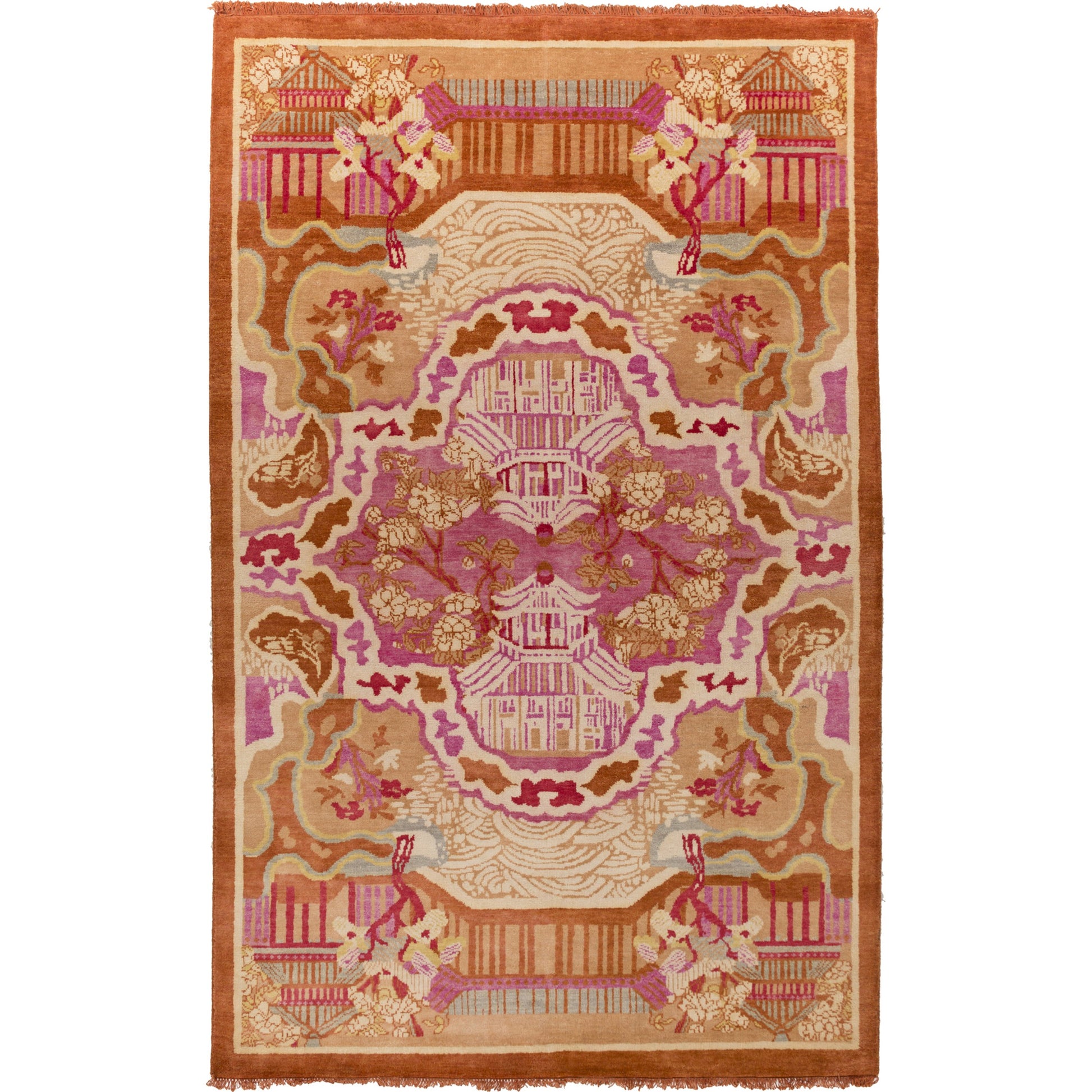 Geisha Rug - 12930 by Surya. Made from wool in a unique style.