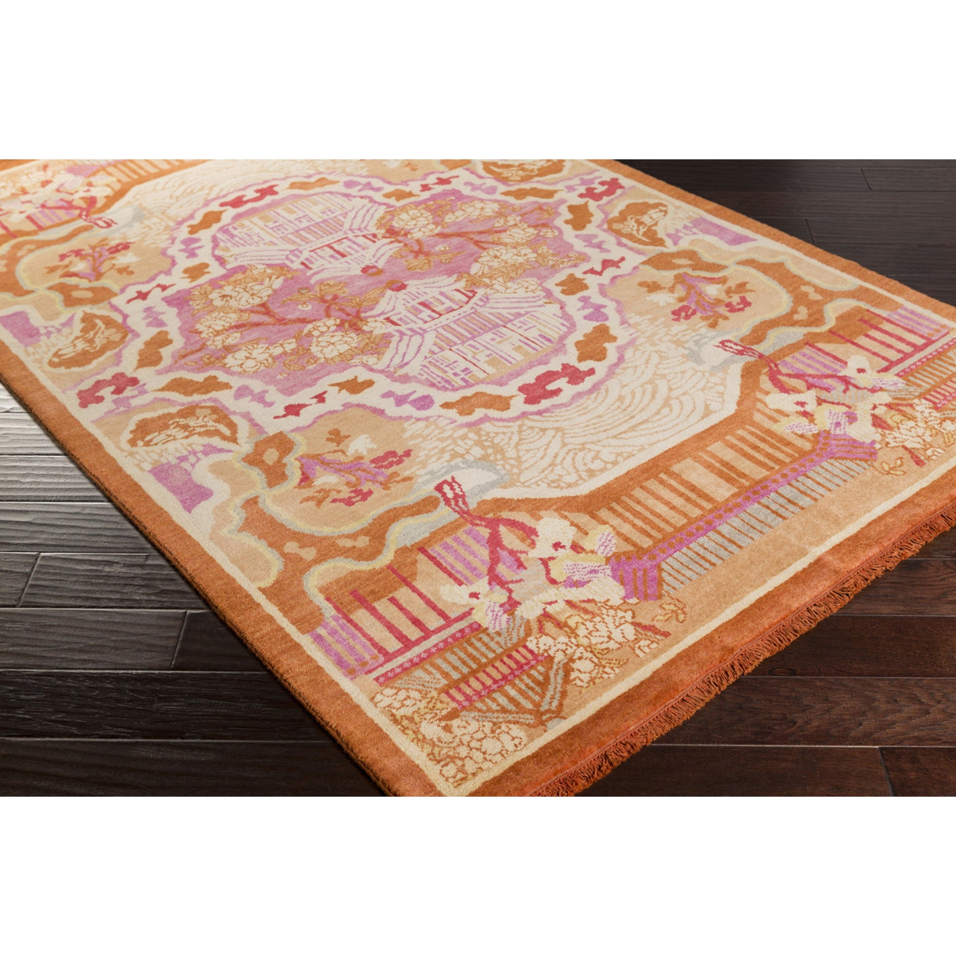 Geisha Rug - 12930 by Surya. Made from wool in a unique style.