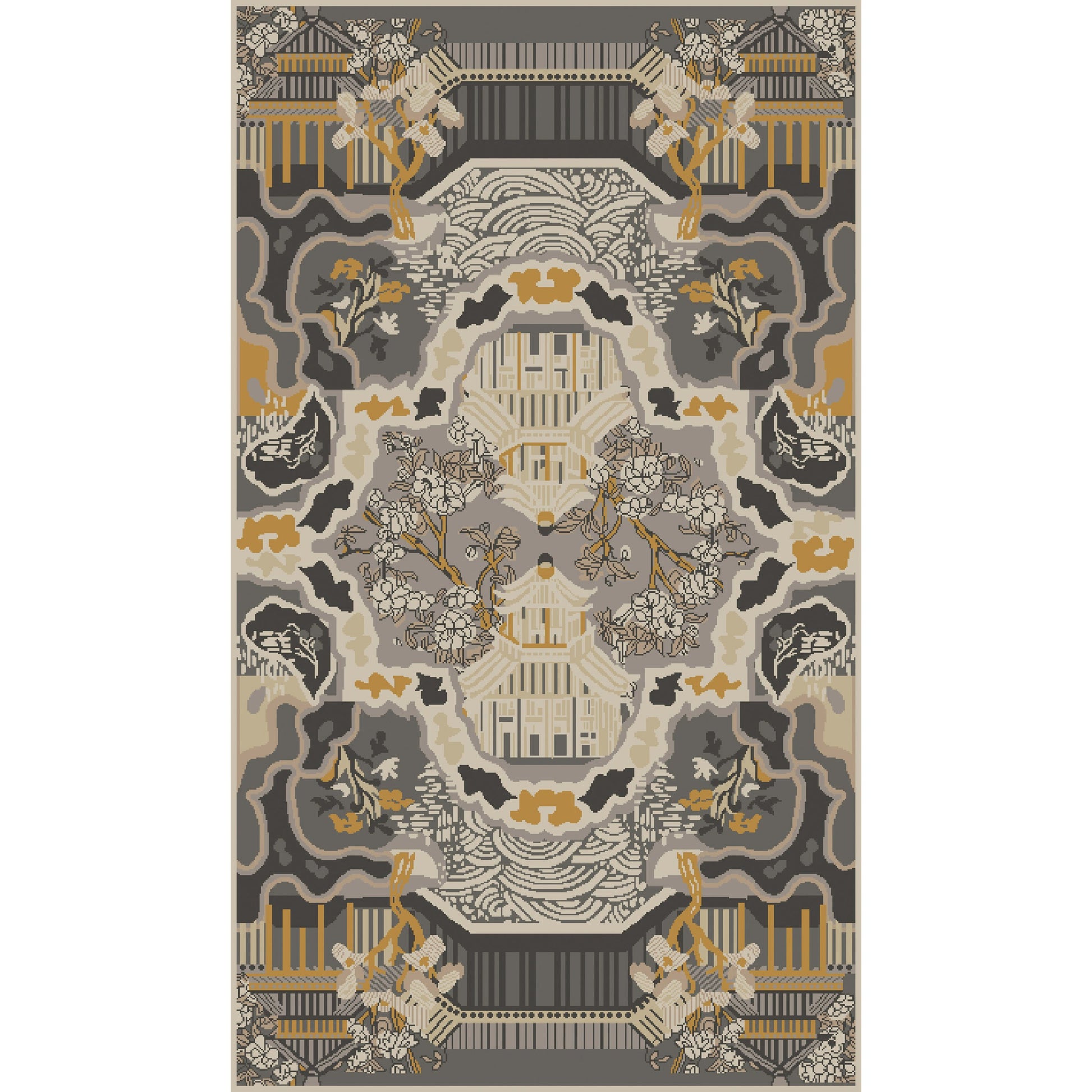 Geisha Rug - 12930 by Surya. Made from wool in a unique style.