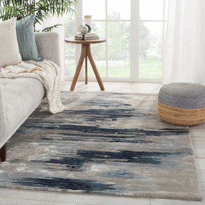 Genesis GES40 Rug by Jaipur Living in blue, gray. Made from unique in a unique style.