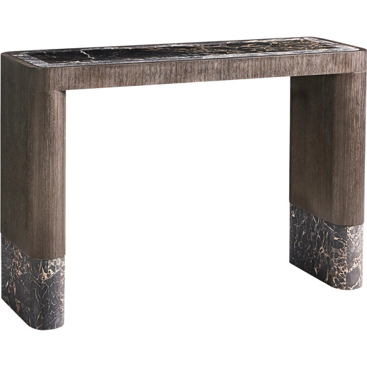 001 SI-2535729 | Primary Silo | Monarch Console Table by Jonathan Charles in chocolate apricot oak. Made from main oak veneer in a unique style.