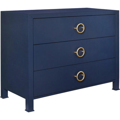 Getty Three Drawer Chest by Worlds Away. Made from unique in a eclectic & global style.
