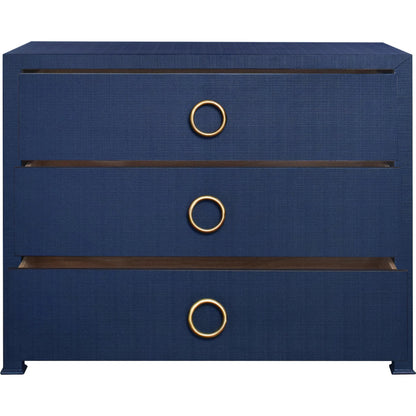 Getty Three Drawer Chest by Worlds Away. Made from unique in a eclectic & global style.