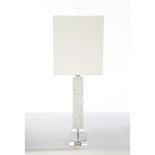 Abaca Lamp by Bradburn Home. Made from acrylic, glass in a unique style.