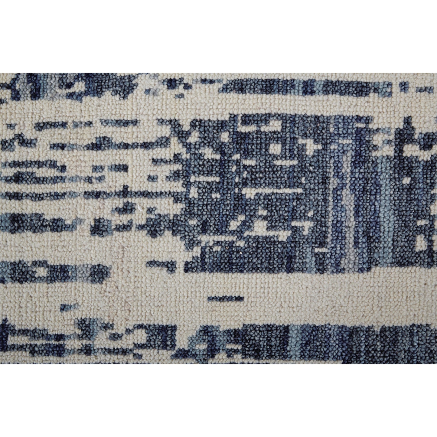 004 SI-2159040,SI-2159046 | Closeup | Roxford Transitional Rug - T16T6034 by Thom Felicia by Feizy Rugs in ivory, blue. Made from wool in a unique style.