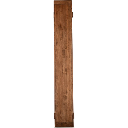 Aspen 82" Bench by World Interiors in brown and earth. Made from birch wood in a traditional style.