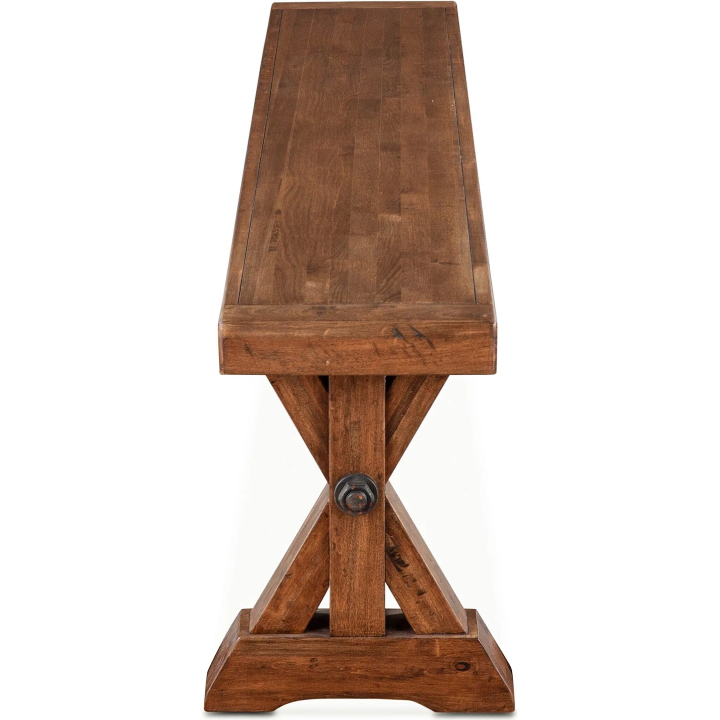 002 SI-2242740 | Additional Silo | Aspen 82" Bench by World Interiors in brown and earth. Made from birch wood in a traditional style.