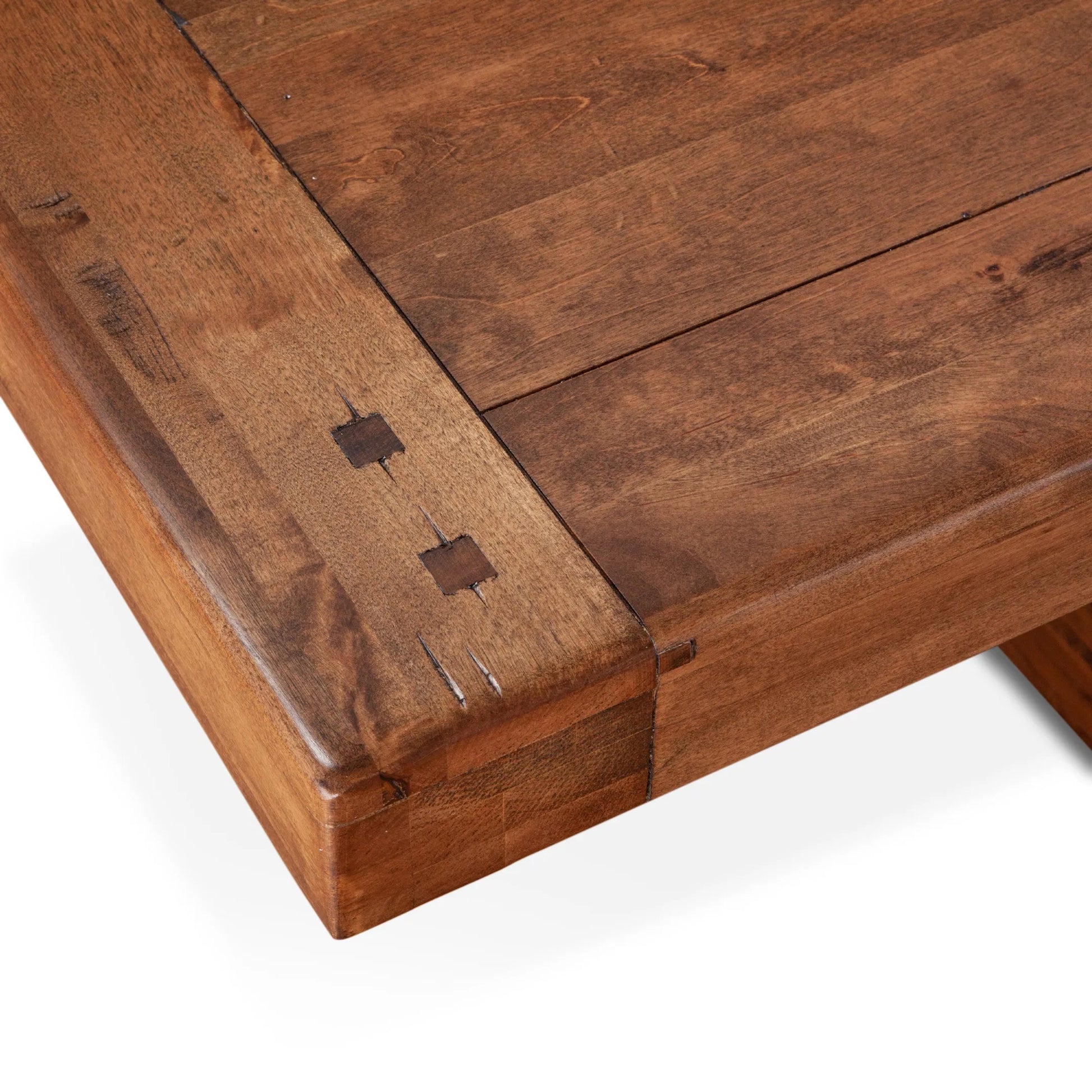 Aspen Extension Dining Table by World Interiors in browns and earth. Made from birch wood in a traditional style.