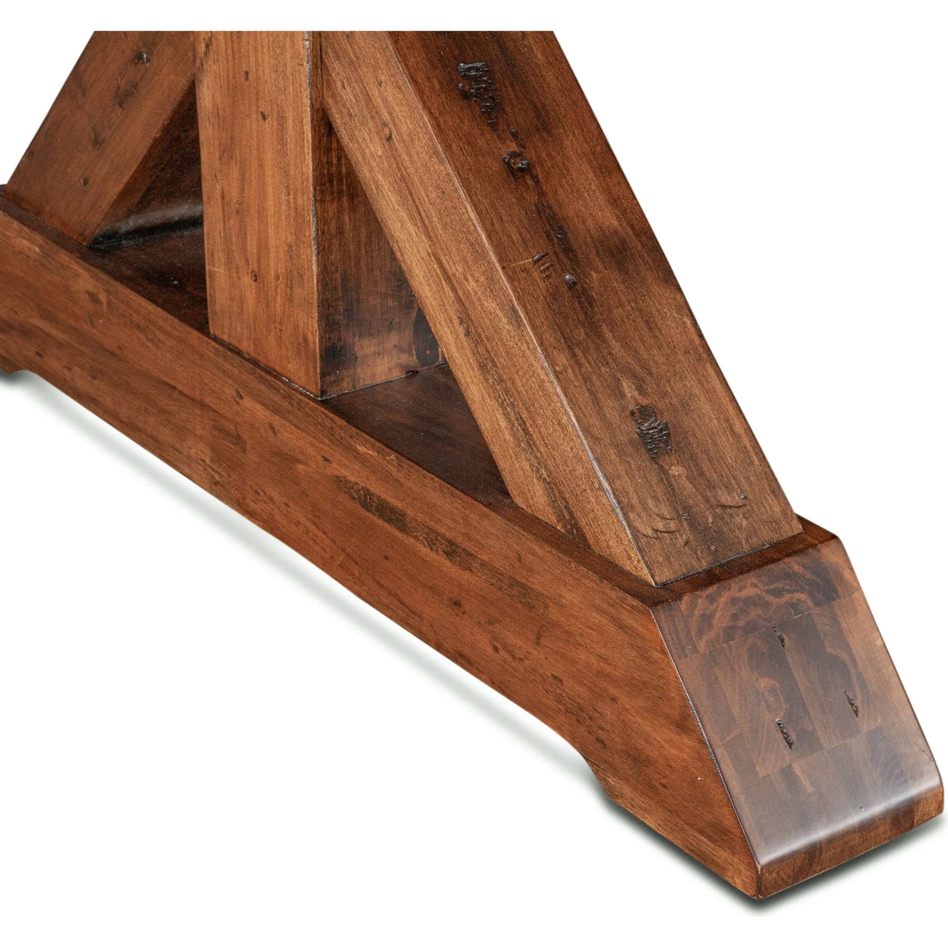 Aspen Extension Dining Table by World Interiors in browns and earth. Made from birch wood in a traditional style.