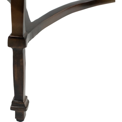 Gregory - 27745 by Surya in metallic brass, white and antiquednatural. Made from top: 100% marble, base: 100% aluminum in a modern style.