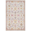 Rose, Cream, Tan, Brown, Mustard / 2' x 3'