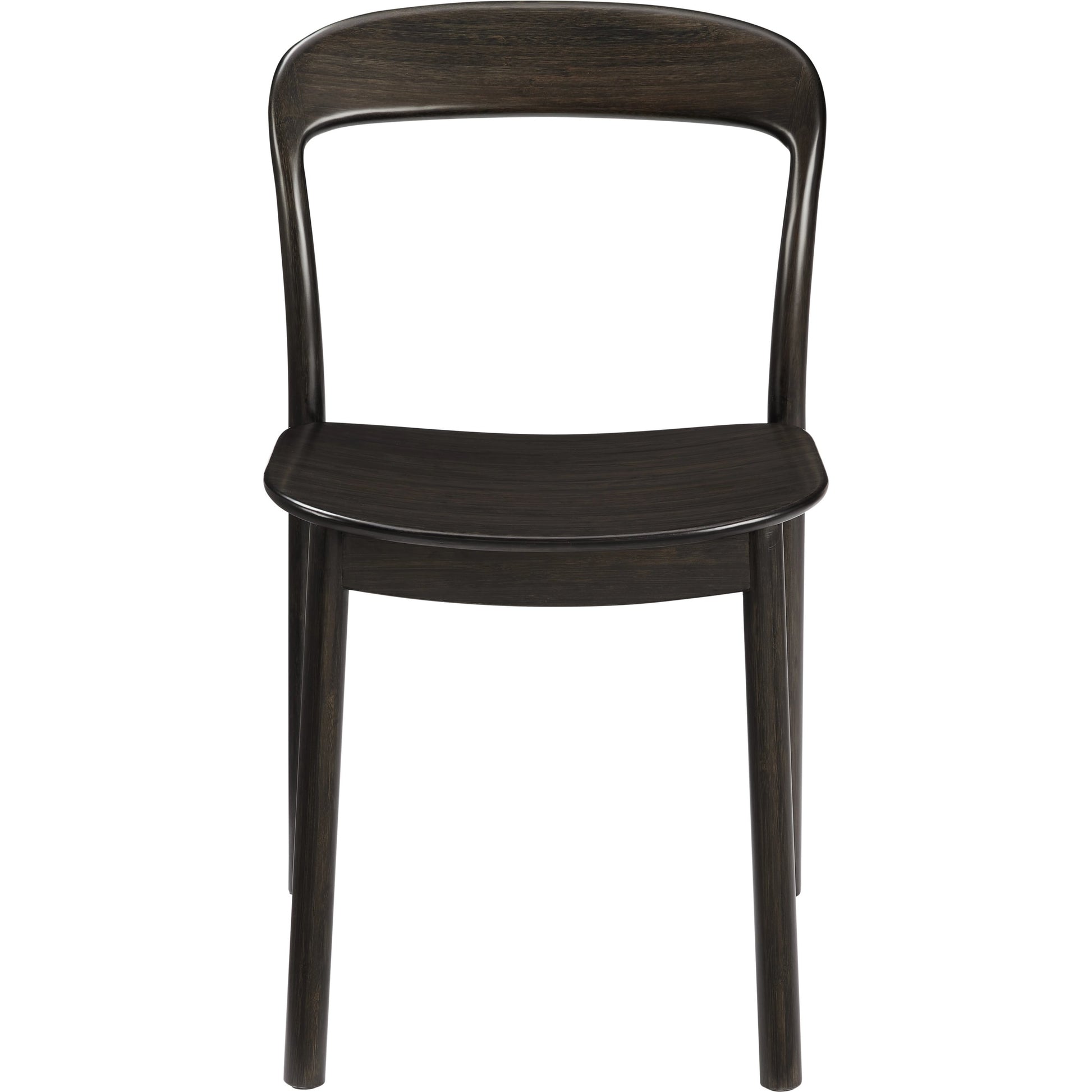 Hanna Dining Chair (Set of 2) by Greenington. Made from solid moso bamboo in a modern style.