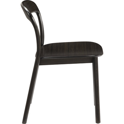 Hanna Dining Chair (Set of 2) by Greenington. Made from solid moso bamboo in a modern style.