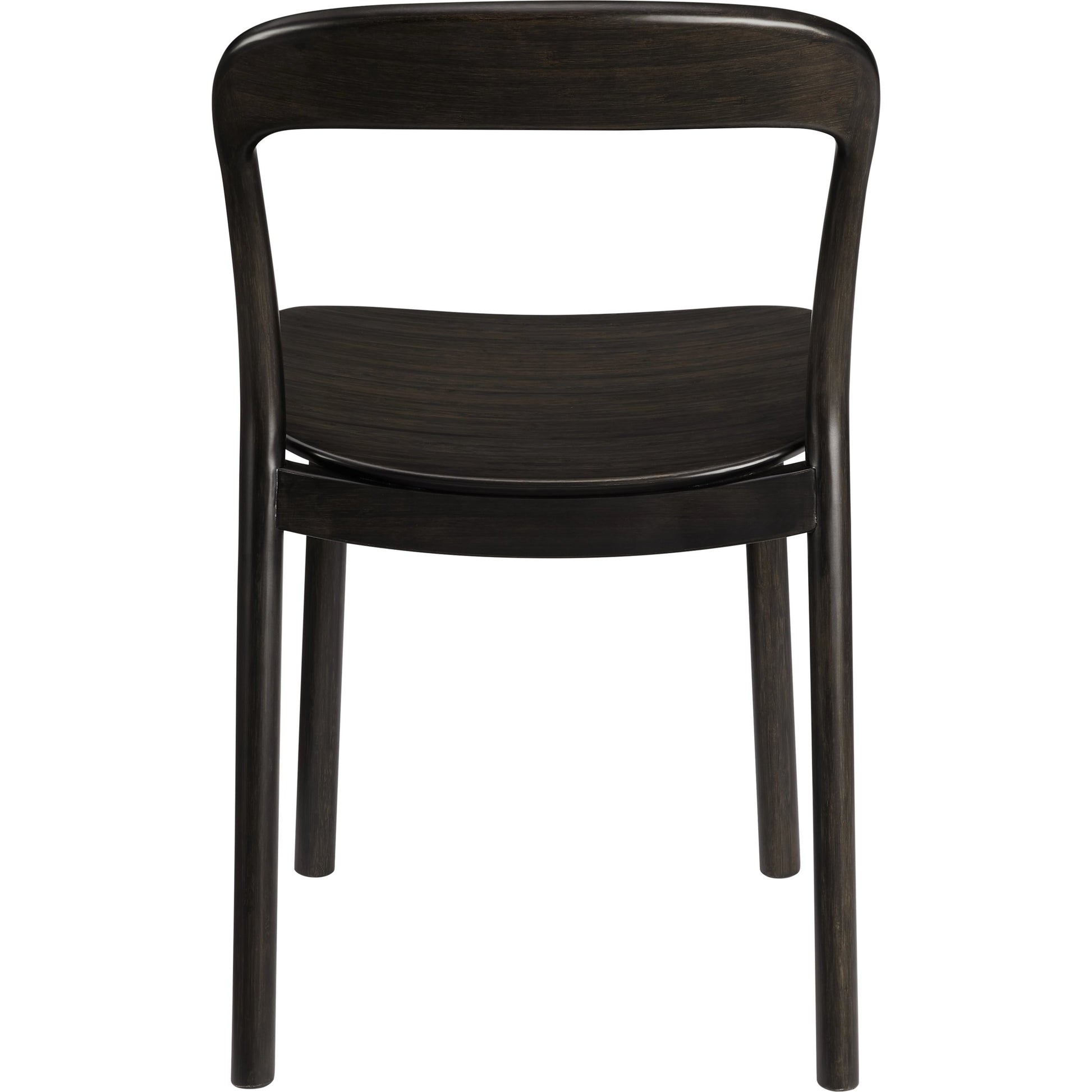 Hanna Dining Chair (Set of 2) by Greenington. Made from solid moso bamboo in a modern style.
