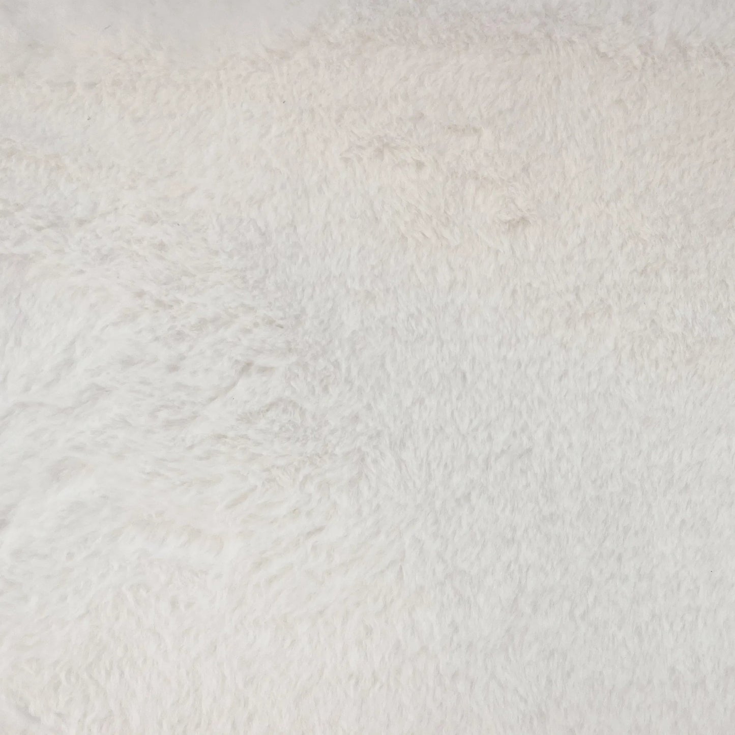 005 SI-2448986 | Closeup | White Faux Fur Bench by Zentique in white faux fur. Made from faux fur in a transitional style.
