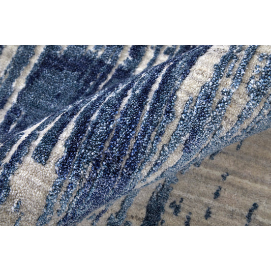 Eastfield Rug - 69AGF by Feizy in blue, ivory. Made from wool, viscose in a unique style.