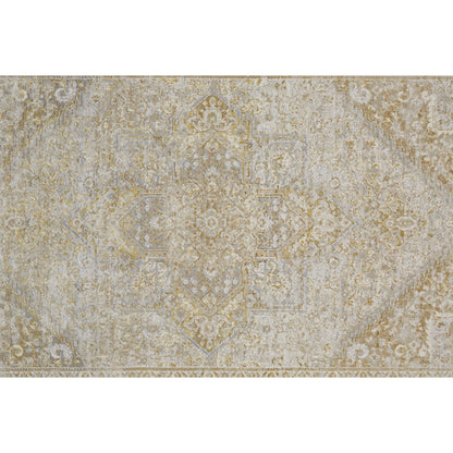 Aura Oriental Rug - 3734F by Feizy in ivory, gold. Made from polyester, polypropylene in a unique style.