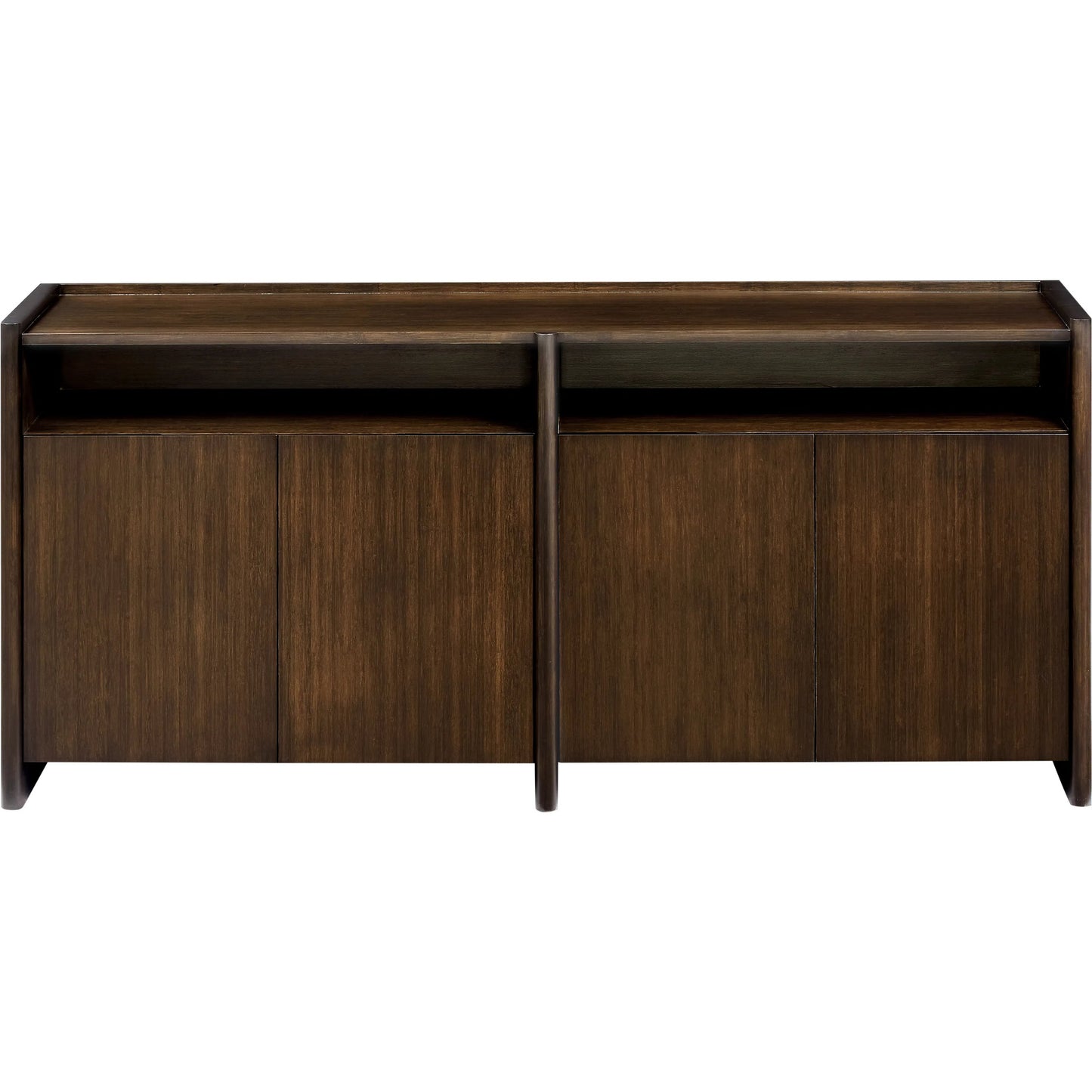 002 SI-2449212 | Additional Silo | Hudson Sideboard by Greenington in black walnut. Made from 100% solid moso bamboo in a rustic style.