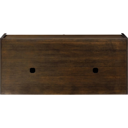 Hudson Sideboard by Greenington in black walnut. Made from 100% solid moso bamboo in a rustic style.