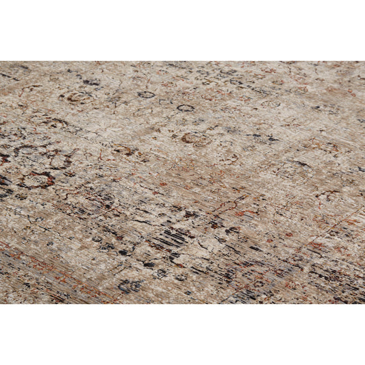 Caprio Transitional Rug - 3958F by Feizy in taupe, ivory, gray. Made from polyester, viscose in a unique style.