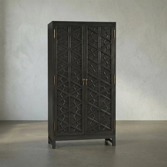 Small Maharadscha Hutch by Noir. Made from mahogany in a eclectic & global style.