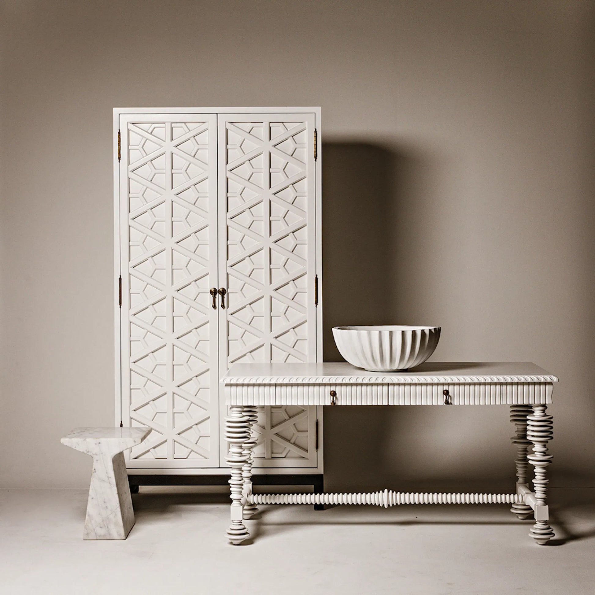 Small Maharadscha Hutch by Noir. Made from mahogany in a eclectic & global style.