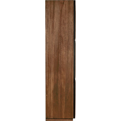 Lucas Hutch by Noir in dark walnut. Made from walnut in a modern style.