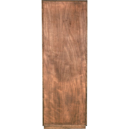 Lucas Hutch by Noir in dark walnut. Made from walnut in a modern style.