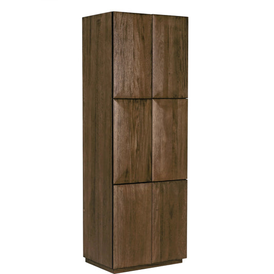 Lucas Hutch by Noir in dark walnut. Made from walnut in a modern style.