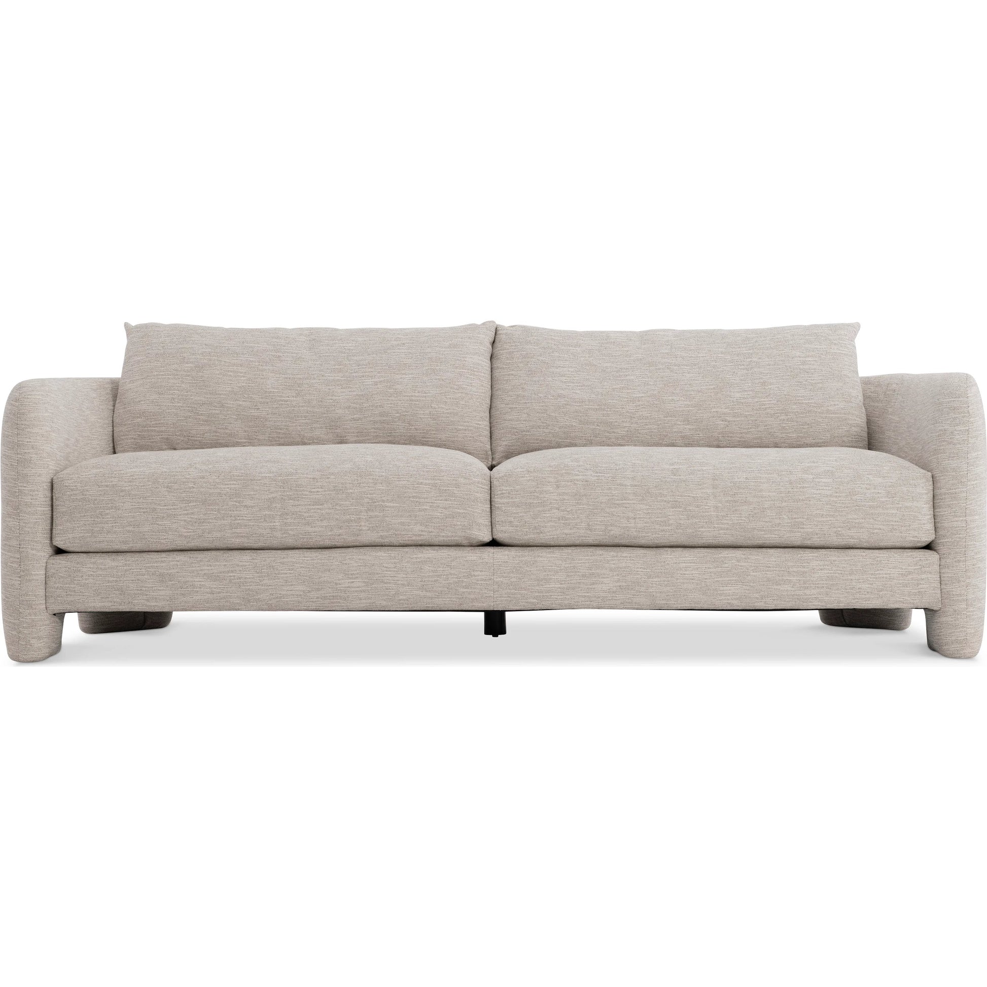 Rowan Fabric Sofa by Bernhardt in beige. Made from fabric in a unique style.