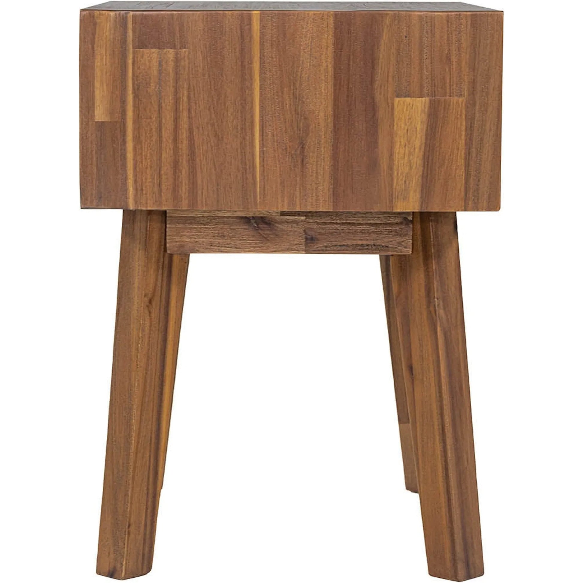 Gia 1 Drawer Nightstand by LH Imports. Made from acacia in a modern style.