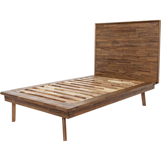 Gia Bed by LH Imports. Made from solid acacia, plywood in a unique style.