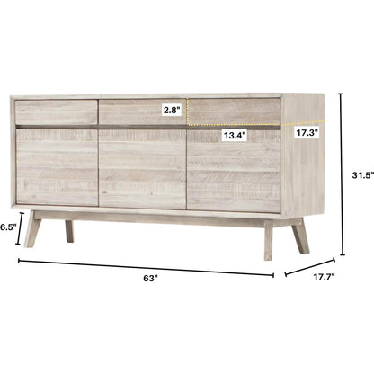 Gia Sideboard by LH Imports. Made from acacia in a modern style.