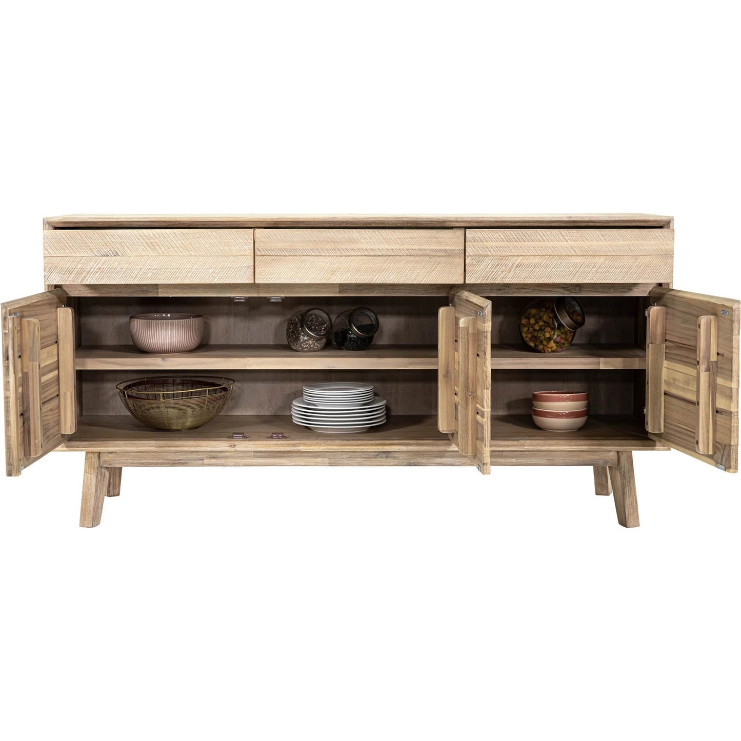 003 SR-379581 | Additional Silo | Gia Sideboard by LH Imports. Made from acacia in a modern style.