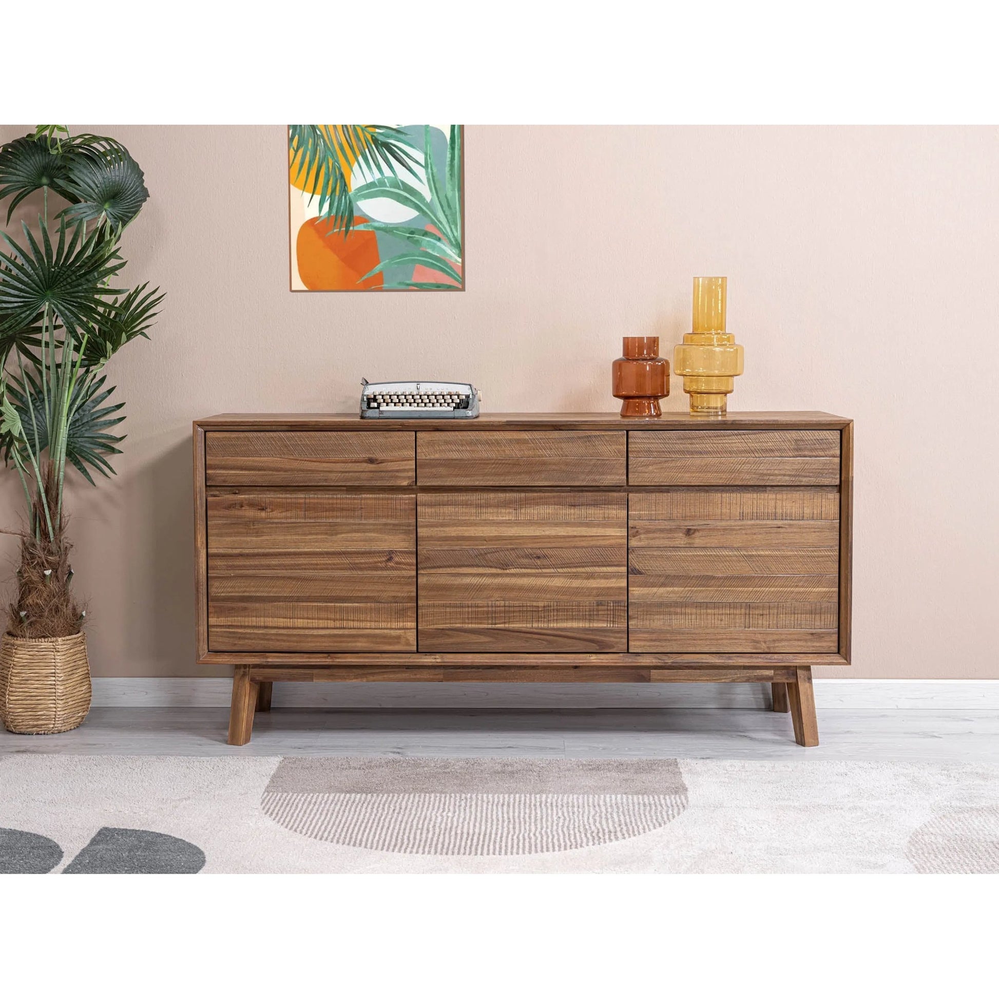 Gia Sideboard by LH Imports. Made from acacia in a modern style.
