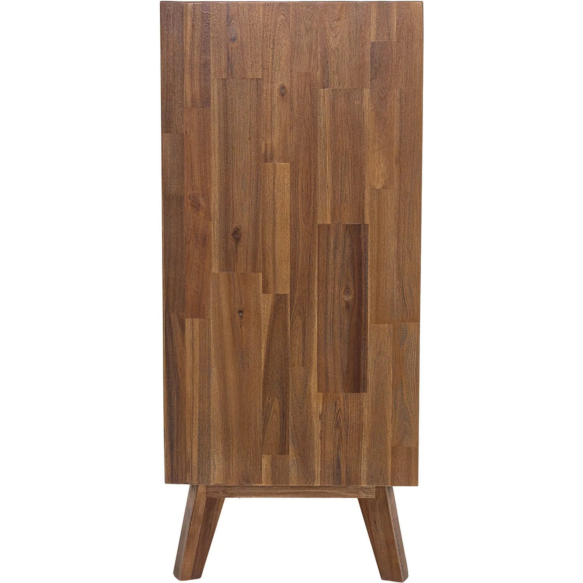 Gia 5 Drawer Chest by LH Imports in warm pecan. Made from unique in a transitional style.