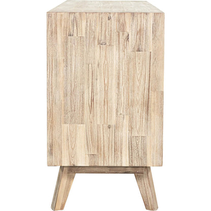 Gia Dresser by LH Imports in light brown, gray. Made from acacia in a modern style.