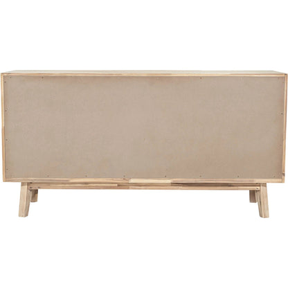 Gia Dresser by LH Imports in light brown, gray. Made from acacia in a modern style.