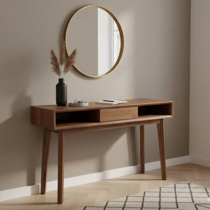 Gia Console Table by LH Imports. Made from acacia, acacia veneer, mdf in a transitional style.