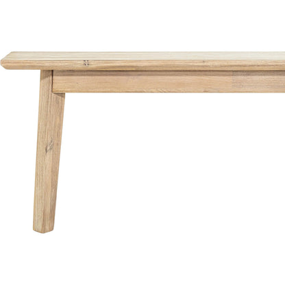 Gia Bench by LH Imports in warm pecan. Made from unique in a cottage & farmhouse style.