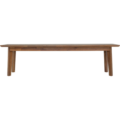Gia Bench by LH Imports in warm pecan. Made from unique in a cottage & farmhouse style.