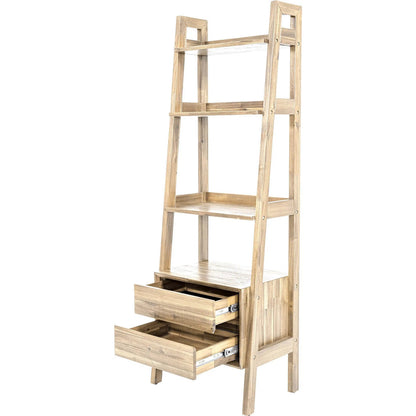 Gia Modular Bookcase by LH Imports. Made from acacia in a unique style.