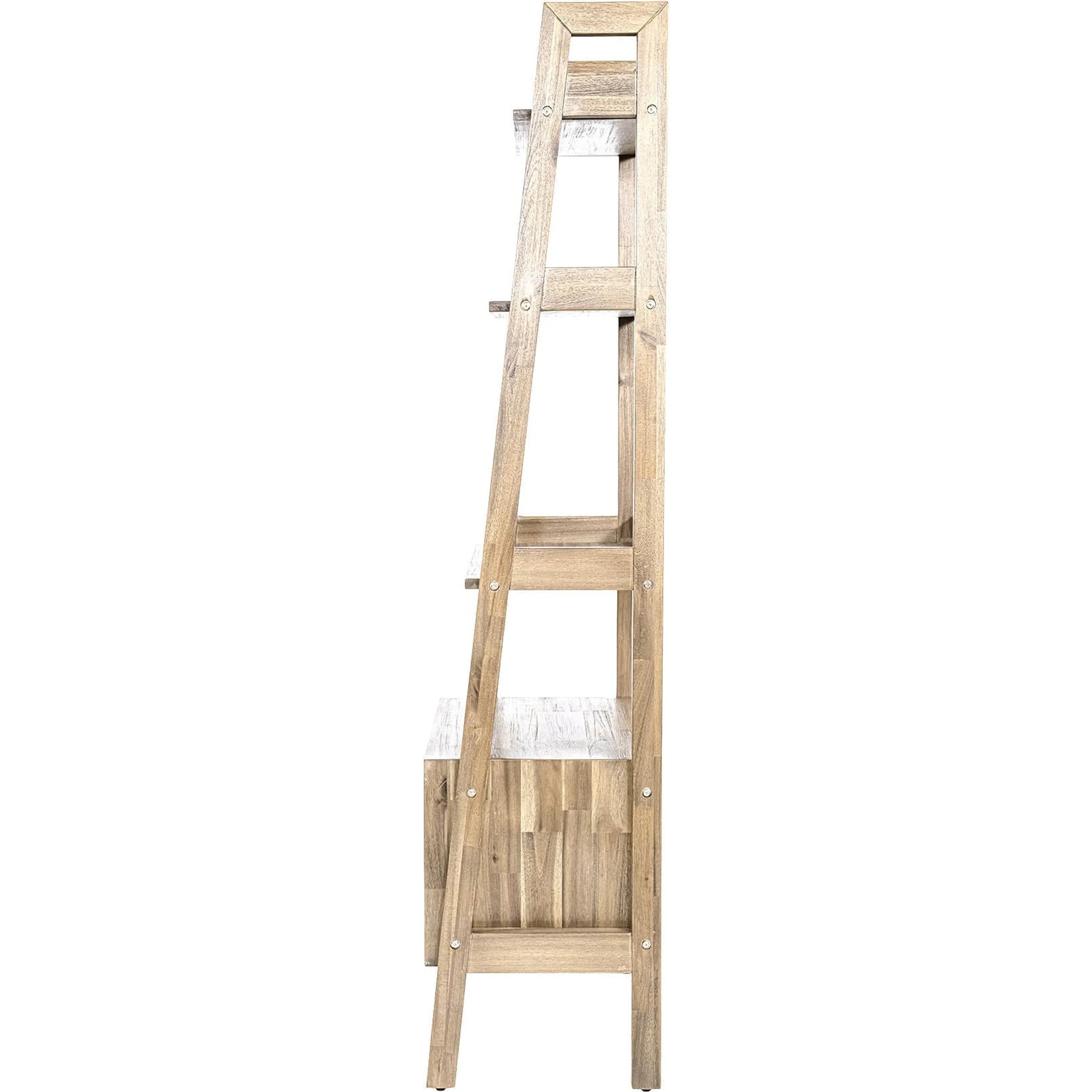 Gia Modular Bookcase by LH Imports. Made from acacia in a unique style.